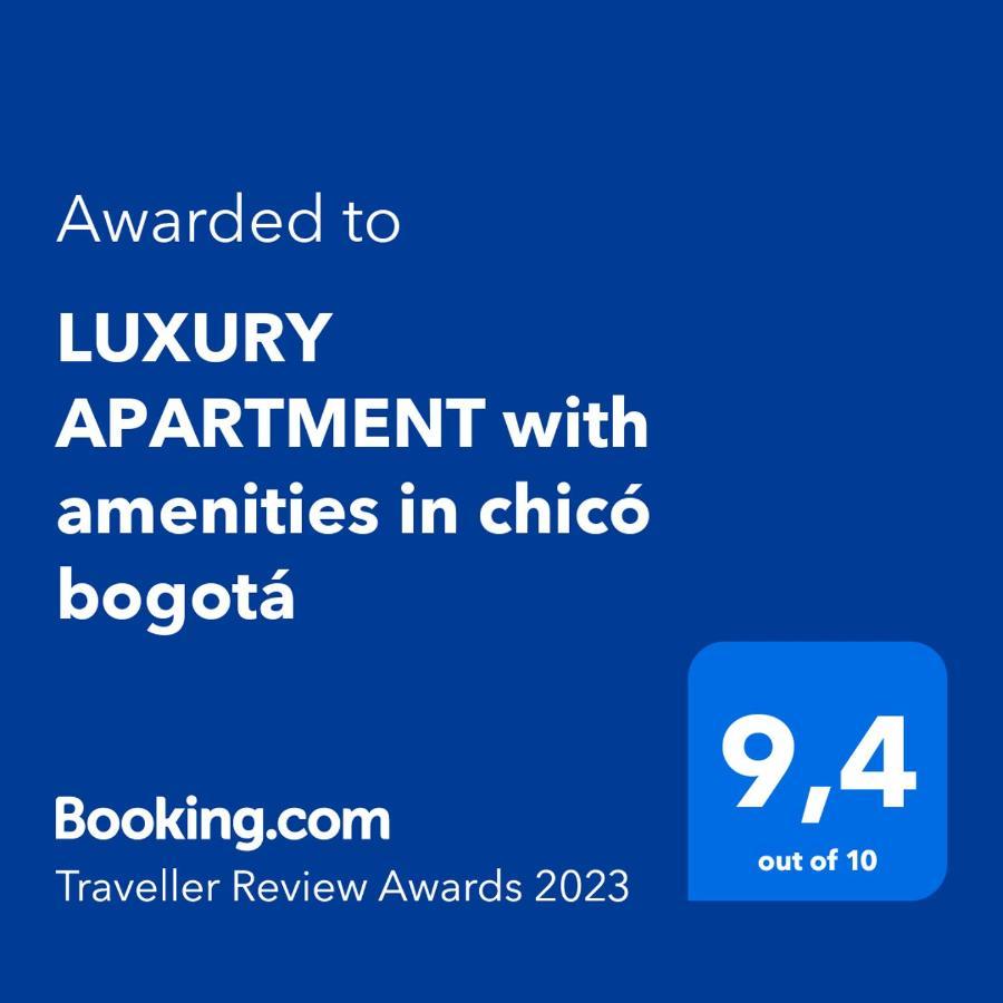 Luxury Apartment With Amenities In Chico Bogota Ngoại thất bức ảnh